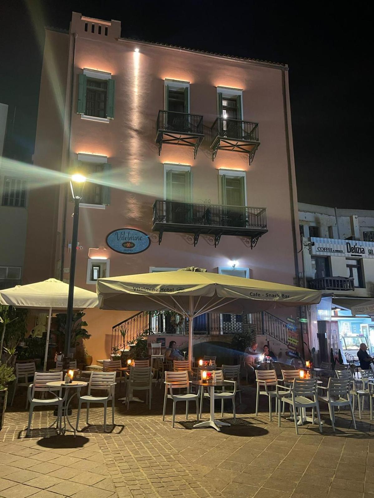 Vilelmine Chrissi Akti Chania Exterior foto